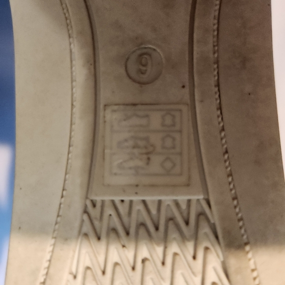 EILEEN FISHER SKIP WASHED BLUE LEATHER SNEAKER SANDAL SZ 9 - Picture 10 of 11